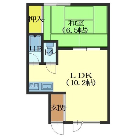 OceanFront39青柳の物件間取画像